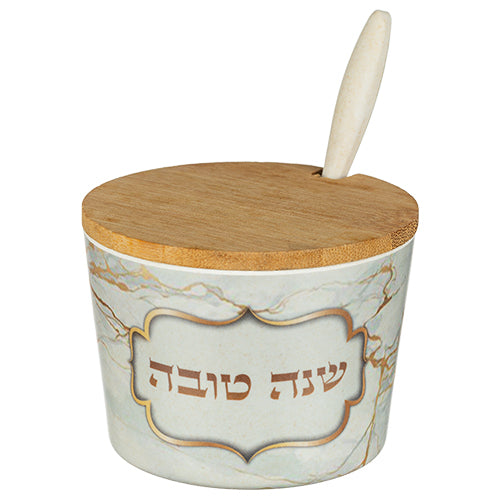 Bamboo Honey Dish