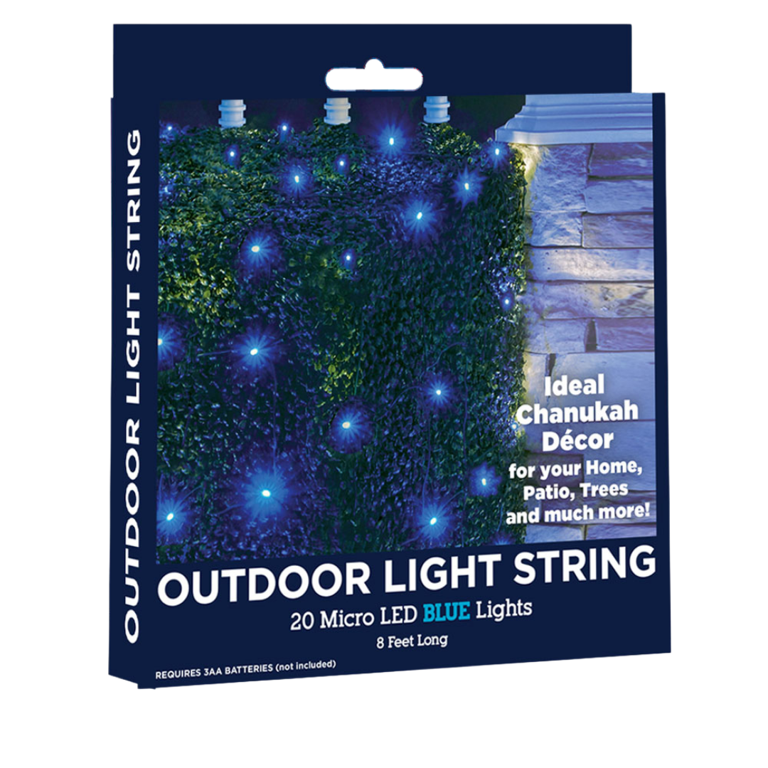 Outdoor LED Chanukah Lights